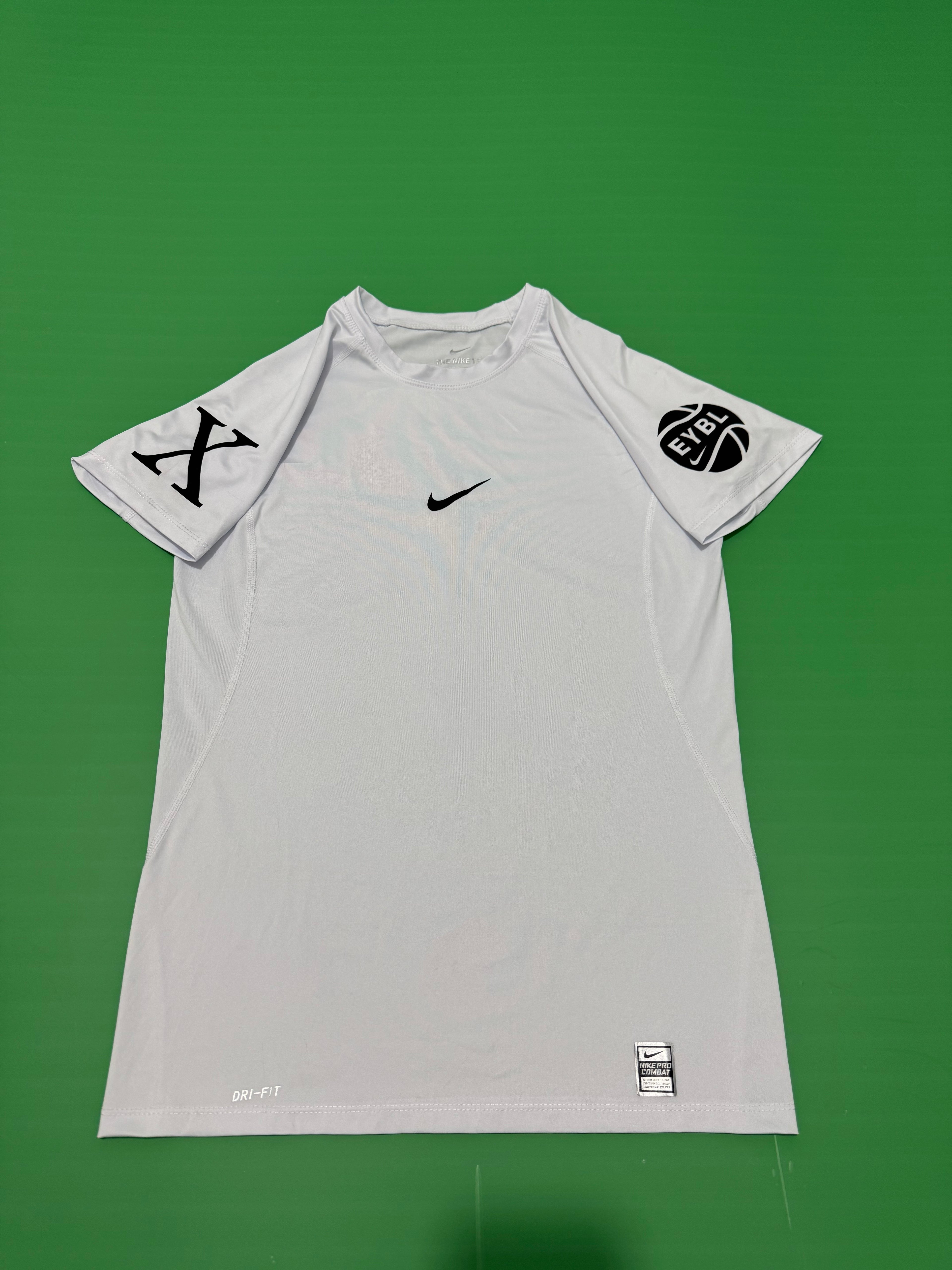 Front view of Compression Shirt Circuit "Elite" Compression, ideal for circuit, by courtkicks.