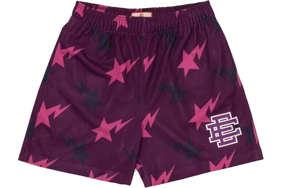 Front view of OG Stars Shorts with unique star pattern
