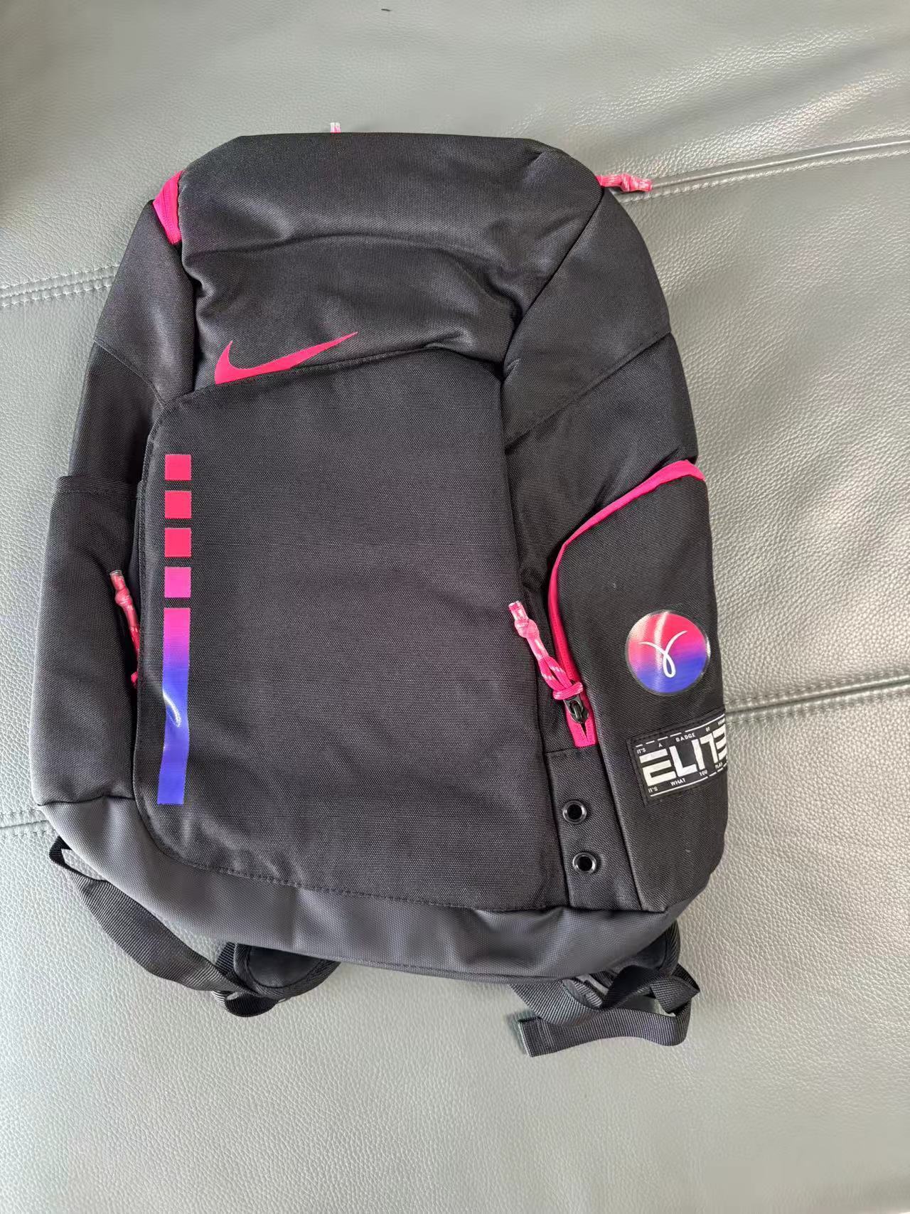 Front view of Backpack "Kay Yow" Bag, ideal for bag, by courtkicks.